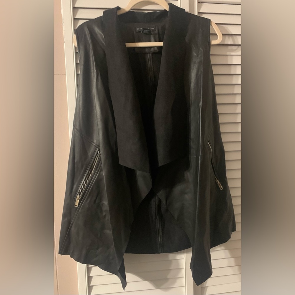 Joan Vass Black Vest